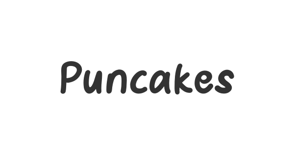 Puncakes font thumbnail