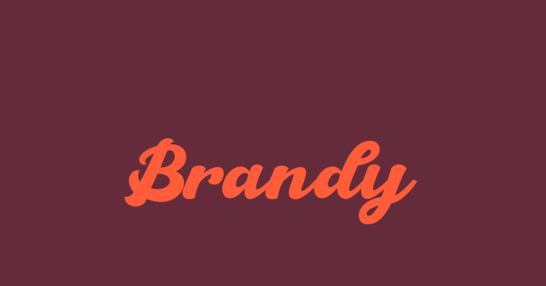Brandy font thumbnail