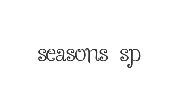 Seasons-Spring font thumb