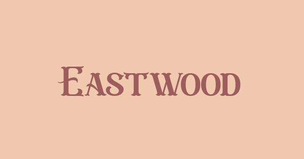Eastwood font thumb