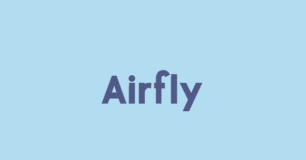 Airfly font thumbnail