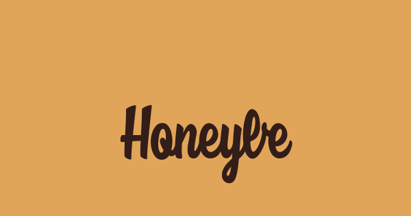 Honeybe font thumbnail