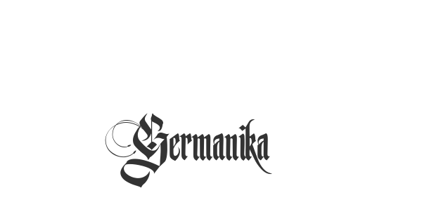 Germanika font thumb