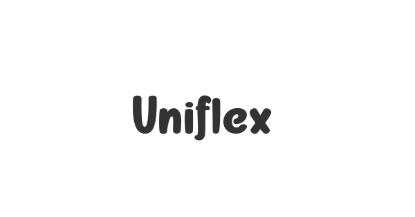 Uniflex font thumbnail