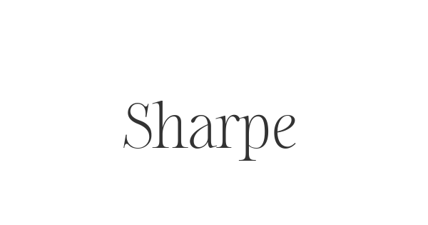 Sharpe font thumb