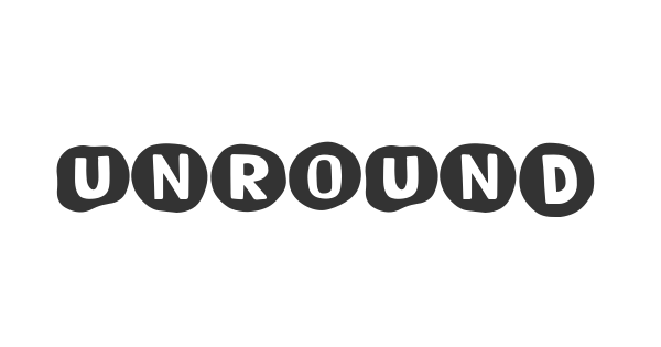Unround font thumb