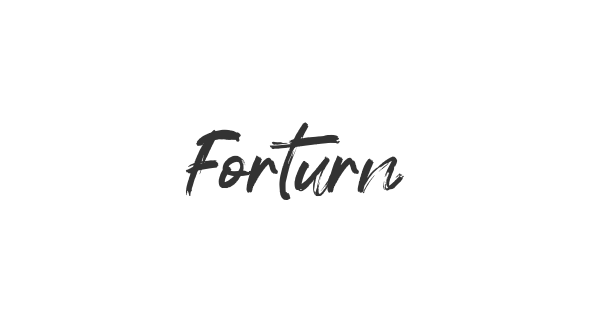 Forturn font thumb