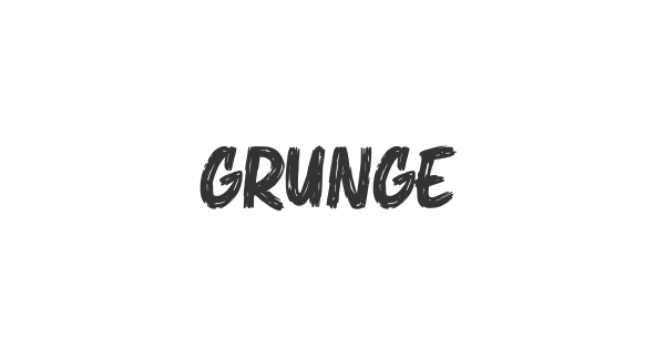 Grunge font thumb