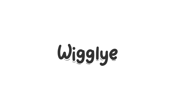 Wigglye font thumb