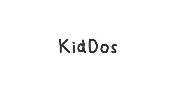 KidDos font thumb