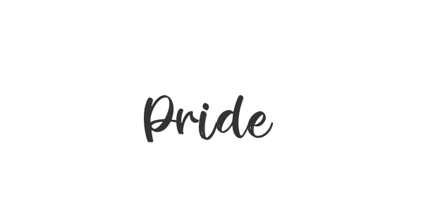 Pride font thumb