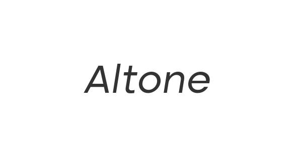 Altone font thumb