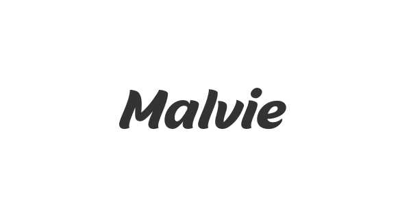 Malvie font thumb