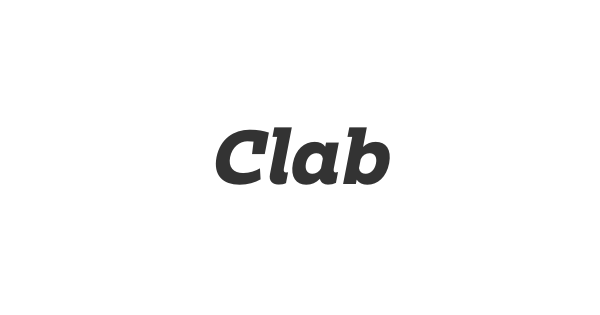Clab font thumb