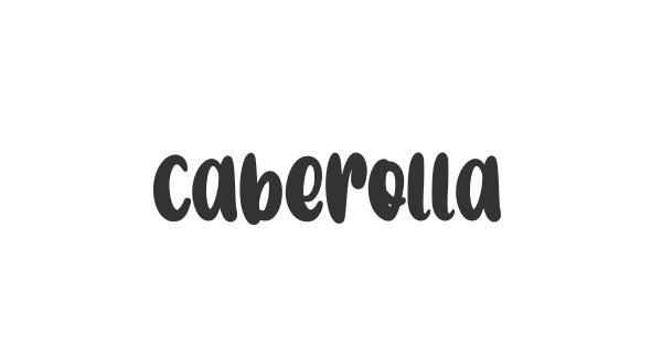 Caberolla font thumb