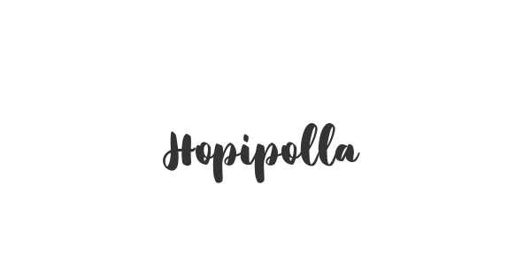 Hopipolla font thumb