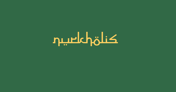 Nurkholis font thumb