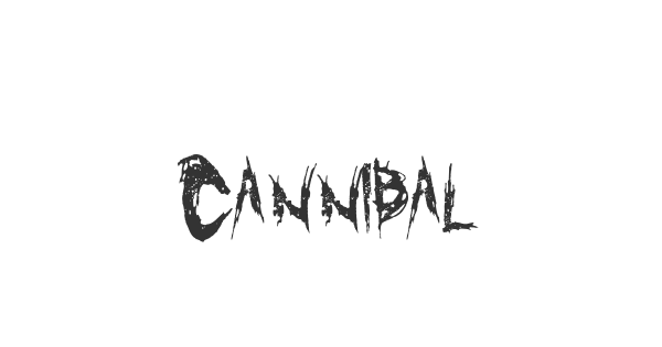 Cannibal font thumbnail