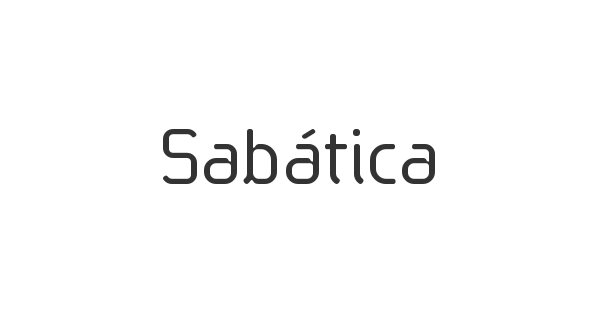 Sabática font thumb