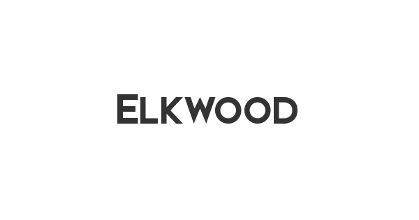 Elkwood font thumb