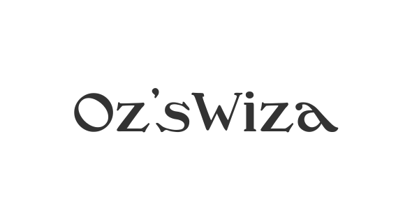 Oz’sWizard font thumb