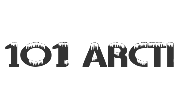 101! Arctic Blast font thumbnail