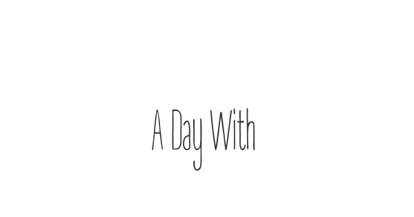 A Day Without Sun font thumbnail
