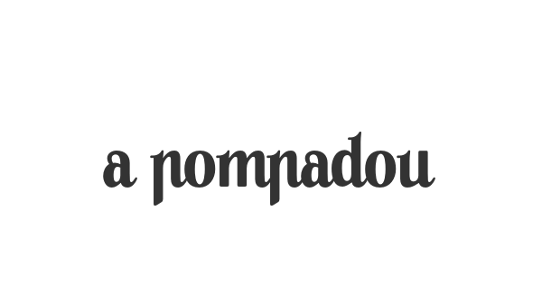 A Pompadour font thumbnail