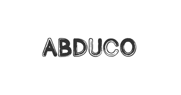 Abduco font thumbnail