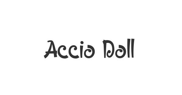 Accio Dollaro font thumbnail