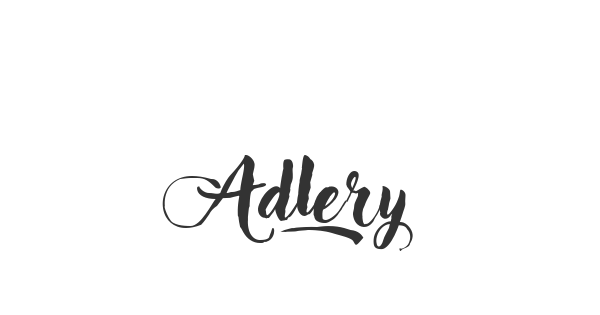 Adlery font thumbnail