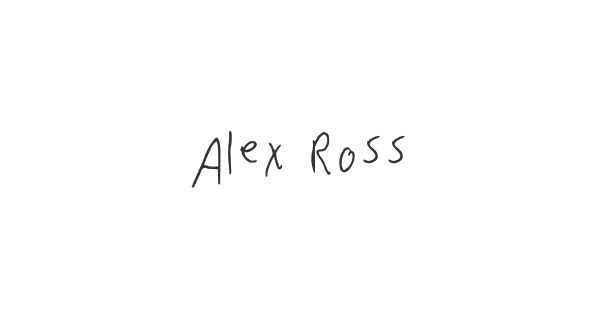 Alex Ross font thumbnail