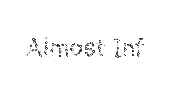 Almost Infinity font thumbnail