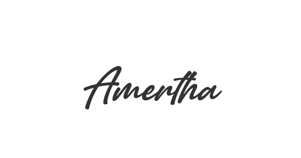 Amertha font thumbnail