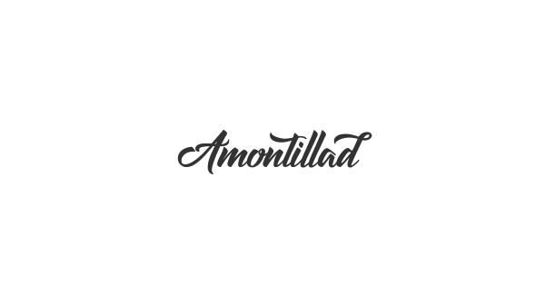Amontilladios font thumbnail