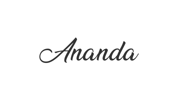 Ananda font thumbnail