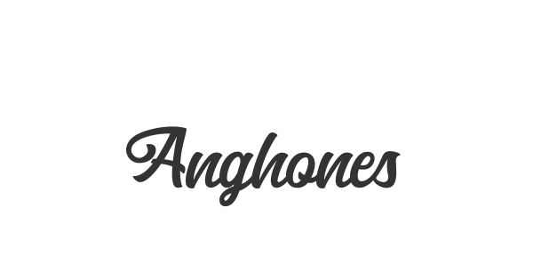Anghones font thumbnail