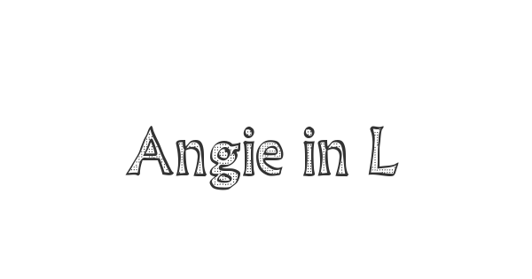Angie in Love font thumbnail
