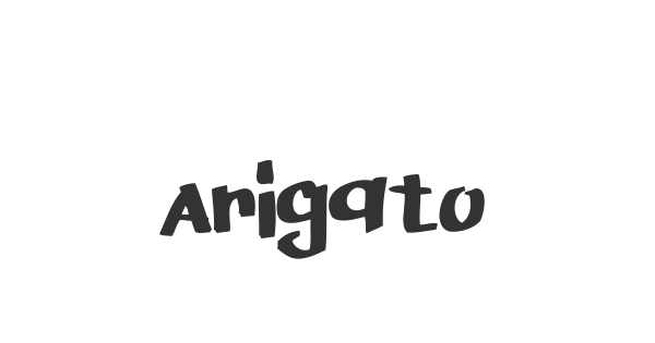 Arigato font thumbnail