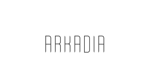 Arkadia font thumbnail