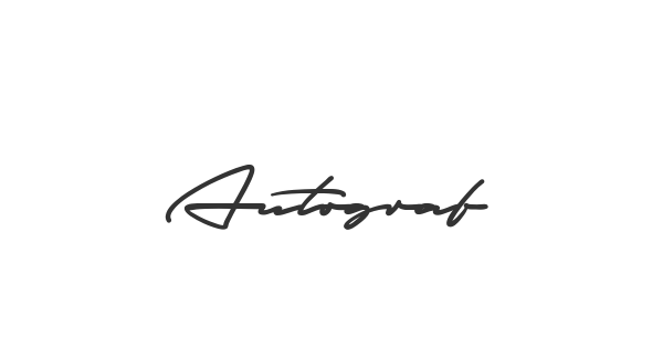 Autograf font thumbnail