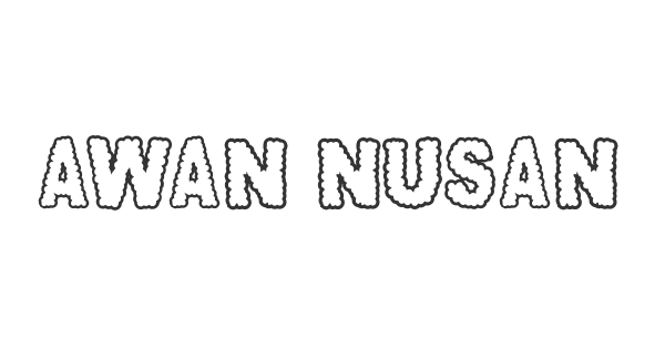 Awan Nusantara font thumbnail