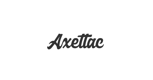 Axettac font thumbnail