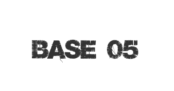Base 05 font thumbnail