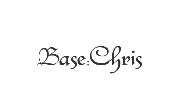 Base:Christmas font thumbnail