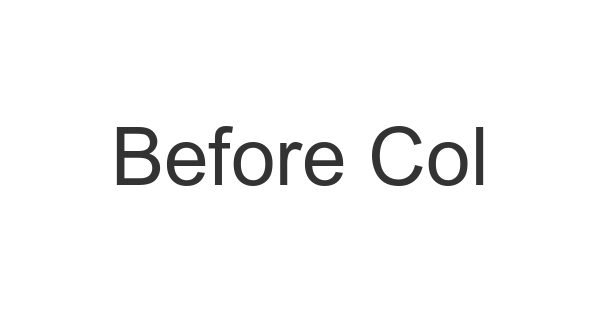 Before Collapse font thumbnail