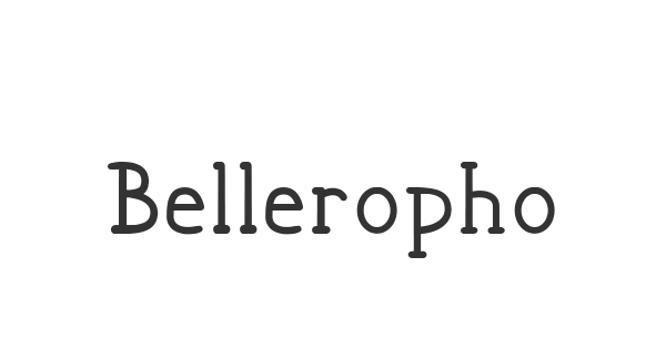 Bellerophon font thumbnail