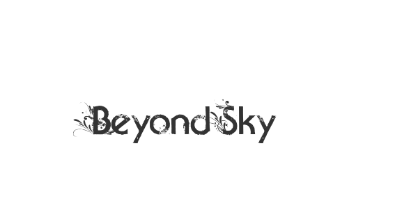 Beyond Sky font thumbnail