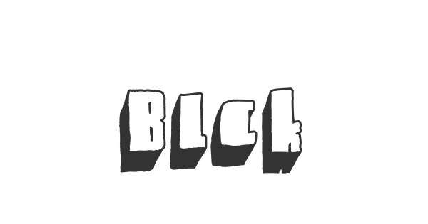 Blck font thumbnail