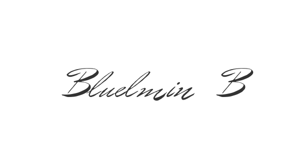 Bluelmin Benedict font thumbnail
